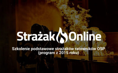 Szkolenie podstawowe strażaków ratowników OSP (program z 2015 roku)