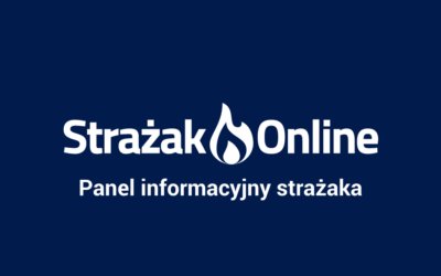 Panel informacyjny strażaka