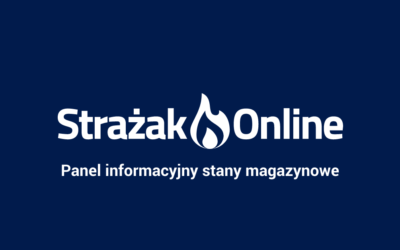 Panel informacyjny stany magazynowe
