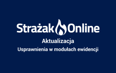 Usprawnienia w modułach ewidencji